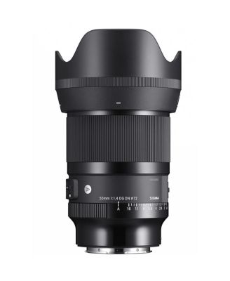 50mm f/1.4 DG DN Art Lens for L Mount, Bundle with Hoya 77mm UV and CPL Filters