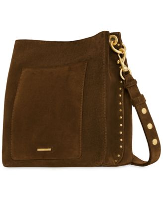 Darren Small Suede Shoulder Bag