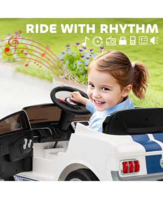 12V Battery Powe Electric Vehicle, Licensed Kids Ride On Car,