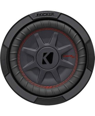 8" CompRT Series Shallow-Mount Dual Voice Coil All-Weather Subwoofer