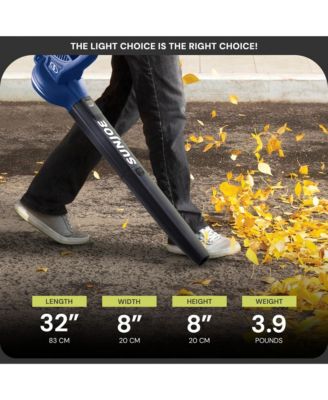 Electric All Purpose Leaf Blower, 6 Amp Motor, 155MPH Speed, SBJ597E-SJB