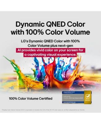 65" 65QNED85AUA Class QNED85A Series 4K evo AI Mini LED Smart webOS TV