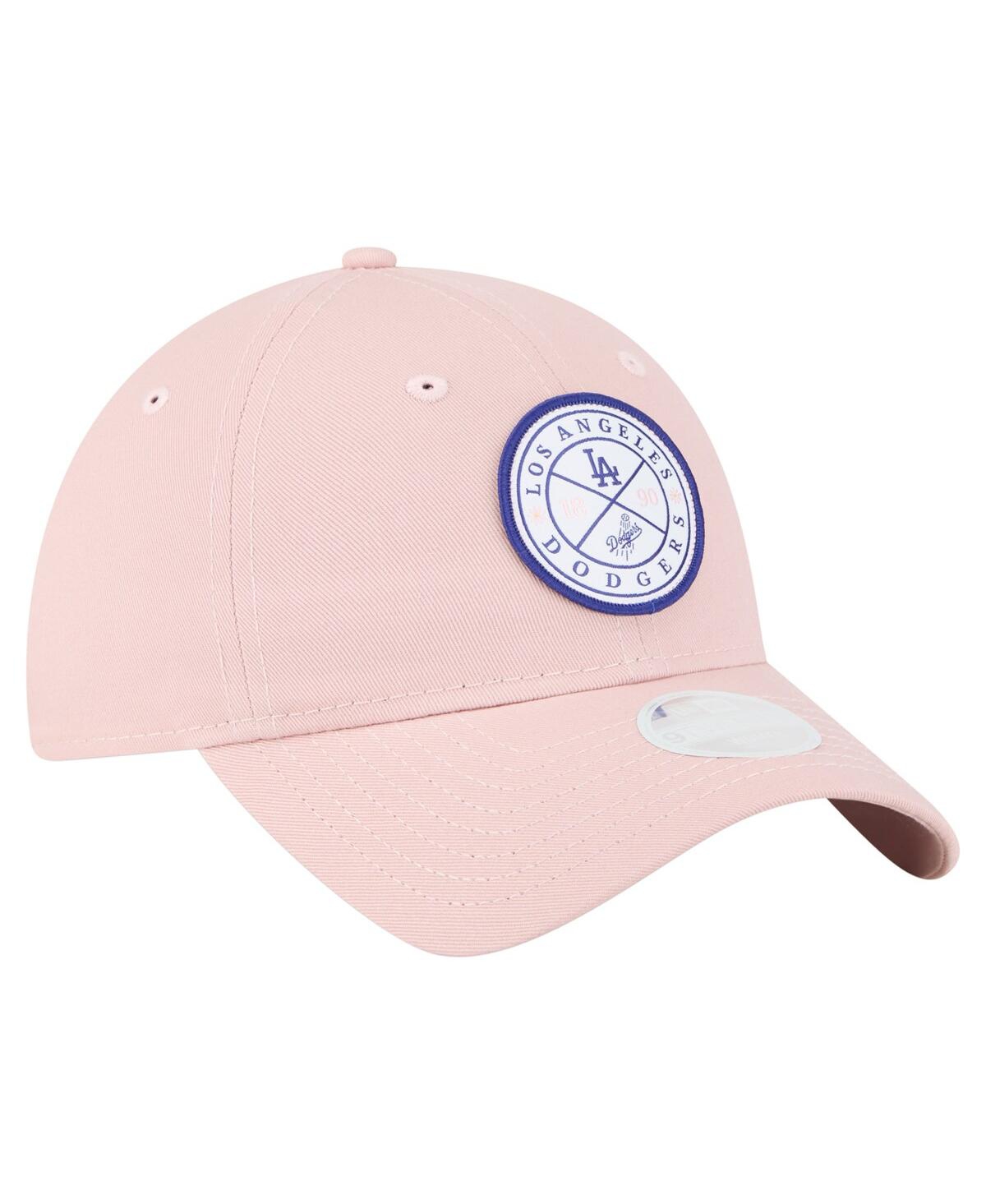 New Era Women's Pink Los Angeles Dodgers Bloom 9twenty Adjustable Hat In Pink