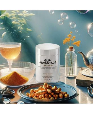 GLP-Advantage+ Berberine, Boron, Chromium, Decaffeinated Green Tea (50% EGCG), Gymnema Sylvestre, Probiotics, Taurine - 60 Capsules