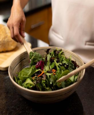 Lexa Collection 12" Bamboo Salad Bowl