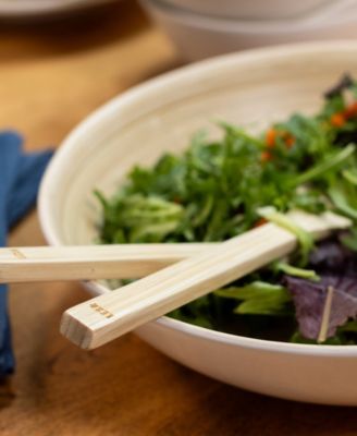 Lexa Collection 2 piece 12 inch Bamboo Utensil Set 