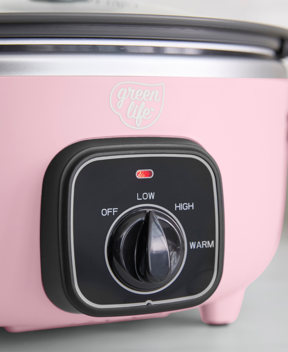 Greenlife 3.5 Quart Cook Duo Slow Cooker In Pink