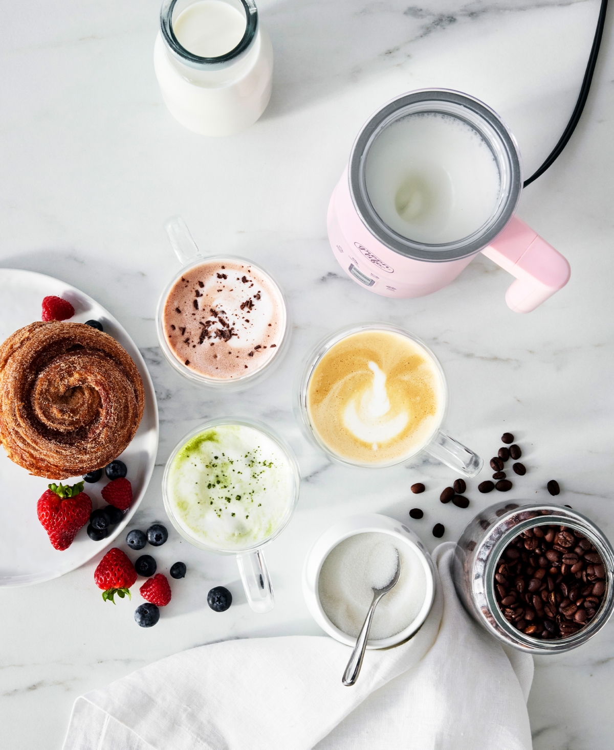Greenlife 10 Oz. Instant Milk Frother In Pink