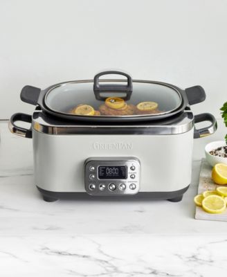 Elite 6 Quart Ceramic Nonstick Slow Cooker