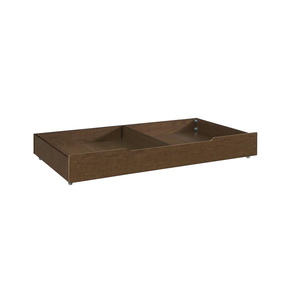 Westwood Design Olivia Traditional Wood Trundle in Rosewood Brown Finish