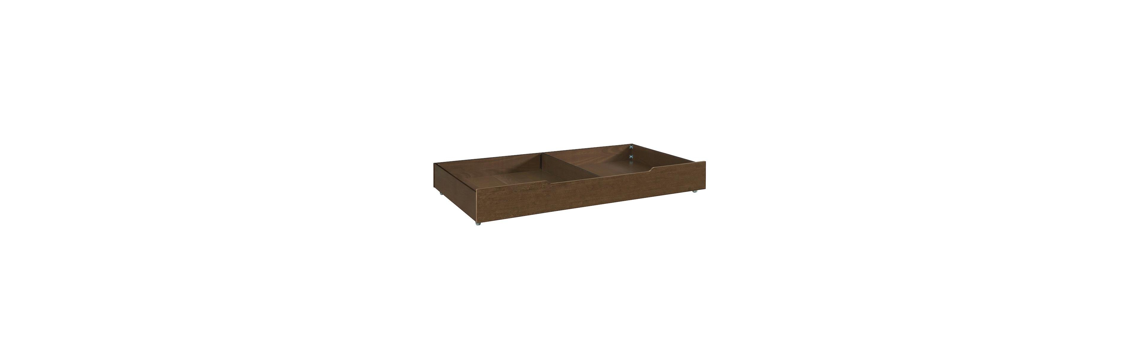 Westwood Design Olivia Traditional Wood Trundle in Rosewood Brown Finish