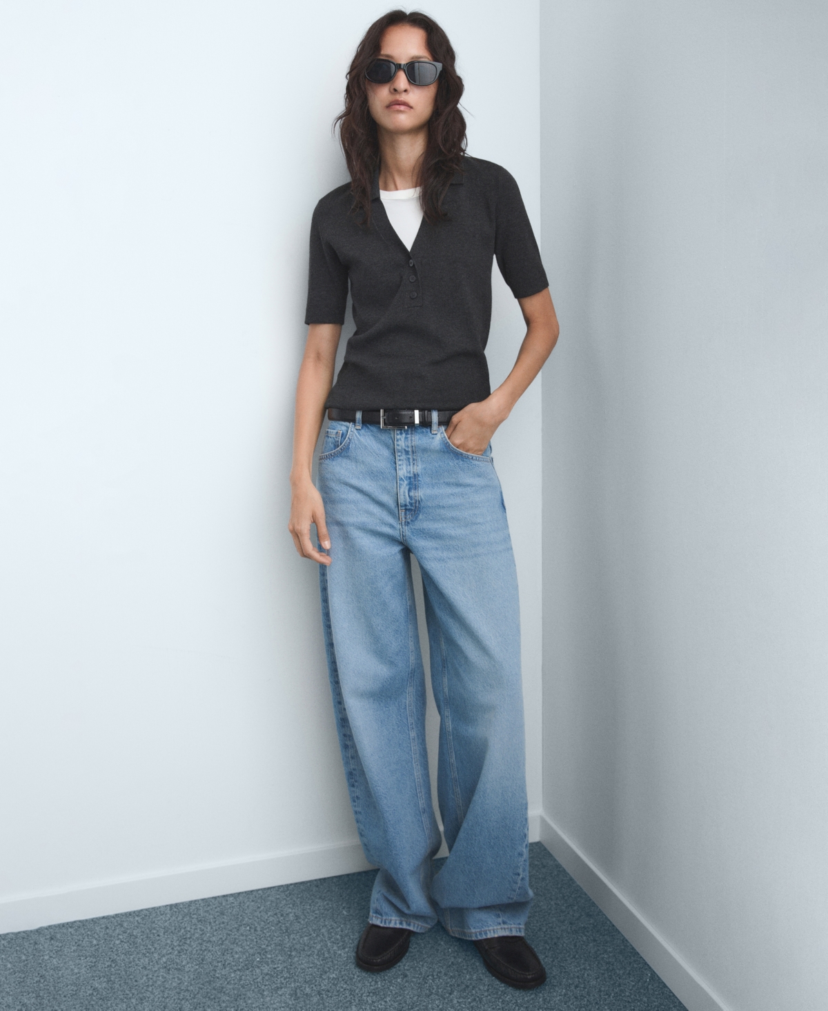 Mango Women's Mid-Rise Balloon Jeans