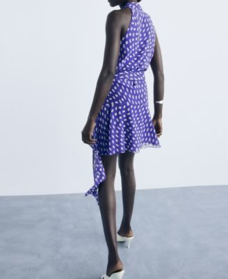 Women's Dots Wrap Dress