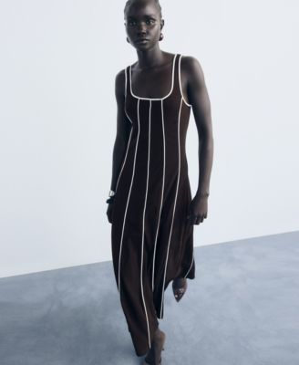 Women's Striped Cotton Dress