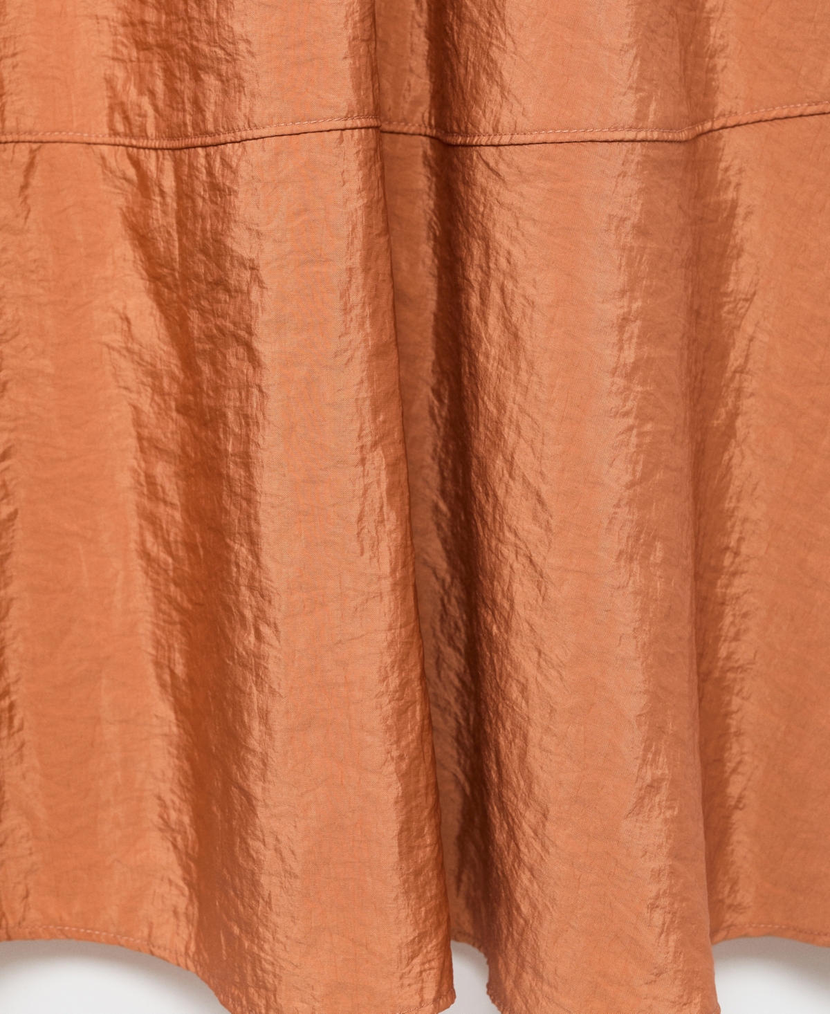 Mango Women's Midi Satin Skirt