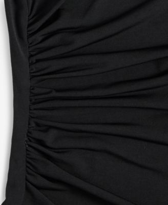 Women's Asymmetrical-Neck Long-Sleeve Top, Macy's Exclusive