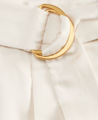 Women's Belted High-Rise Cargo Pants, Macy's Exclusive 