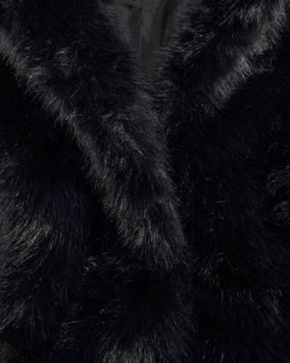 Women's Long Pile Faux-Fur Chubby Jacket, Macy's Exclusive