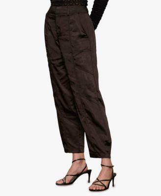 Women's Sahara Satin Tapered Pants