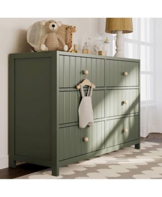 Teddi 6 Drawer Double Dresser