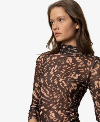 Women's Night Out Long Sleeve Midi Dress