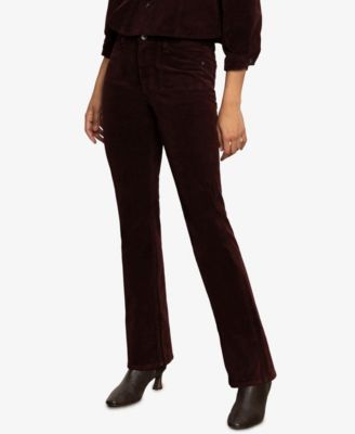 Women's Velveteen Brook Bootcut Stretch Pants