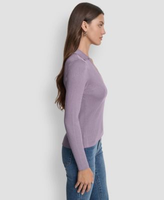 Women's Ribbed Long Sleeve Sweater