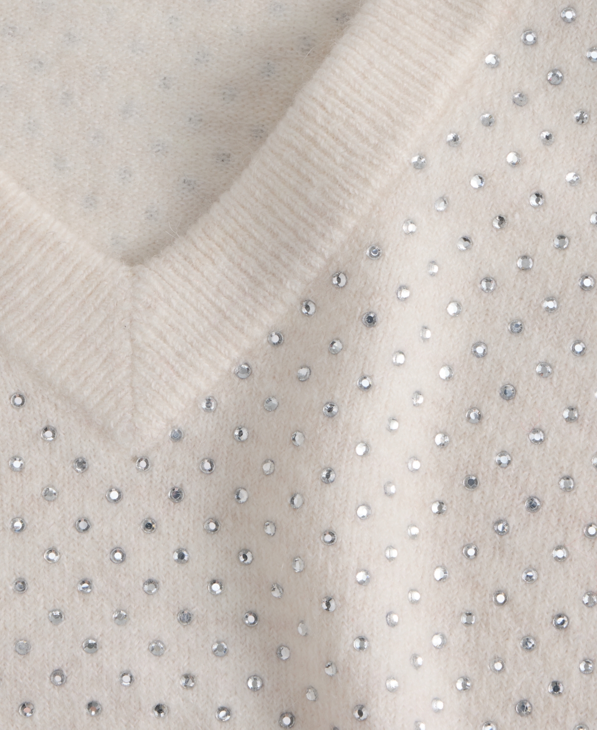 I.n.c. International Concepts Women's Rhinestone Embellished Sweater, Macy's Exclusive