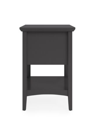 24" Solid Wood Hedworth Square End Table