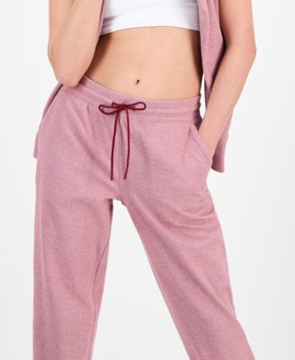 ID Ideology Women's Brushed Rib Jogger Pants, Macy's Exclusive