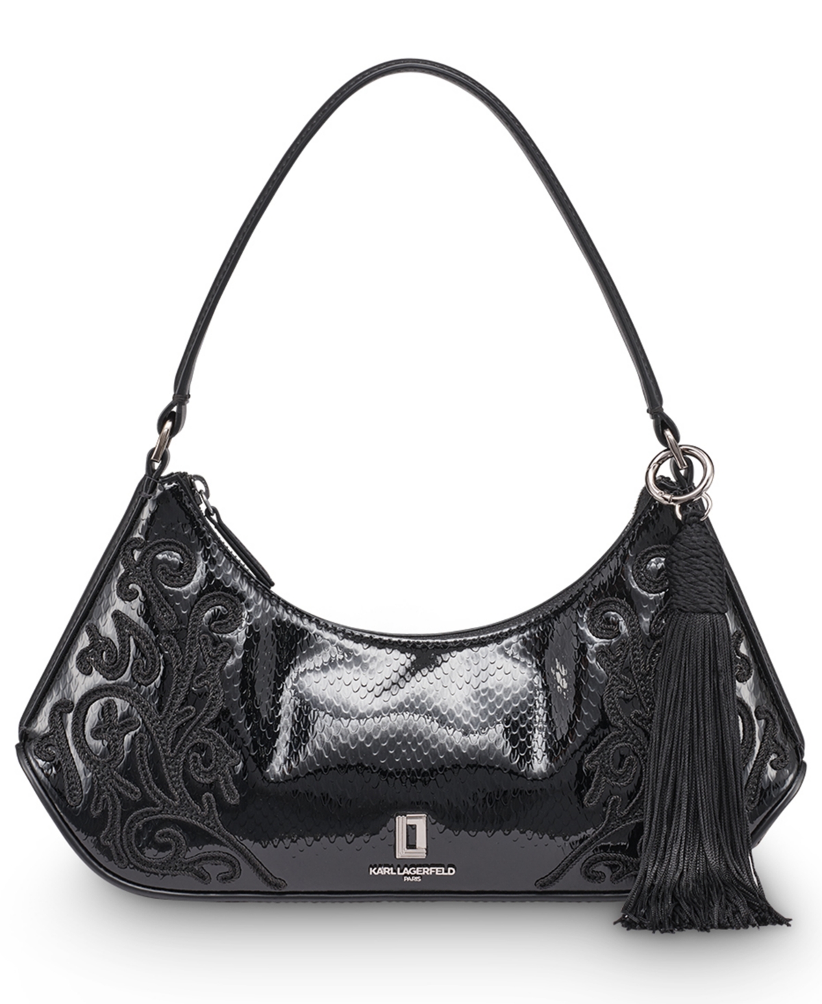 Karl Lagerfeld Arielle Shoulder Bag In Black