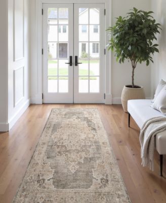 Castille CSL016 2'3"x8' Runner Area Rug