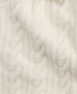 Women's Cozy Sweater Cable Hoodie, Macy's Exclusive