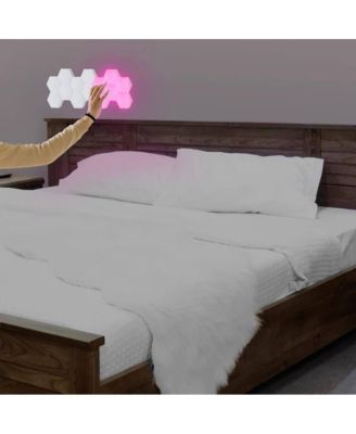 Multi-Color LED Touch Light 3-Pack with Remote Control