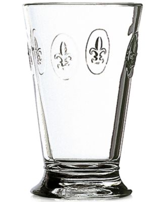 La Rochere Fleur De Lys 12-ounce Double Old Fashioned Glass, Set of 6.