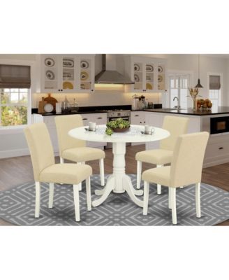 Dining Room Set Linen White
