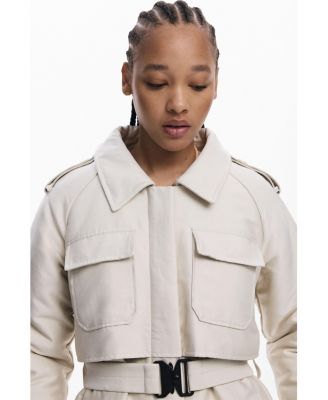 Women's Long lightweight padded coat