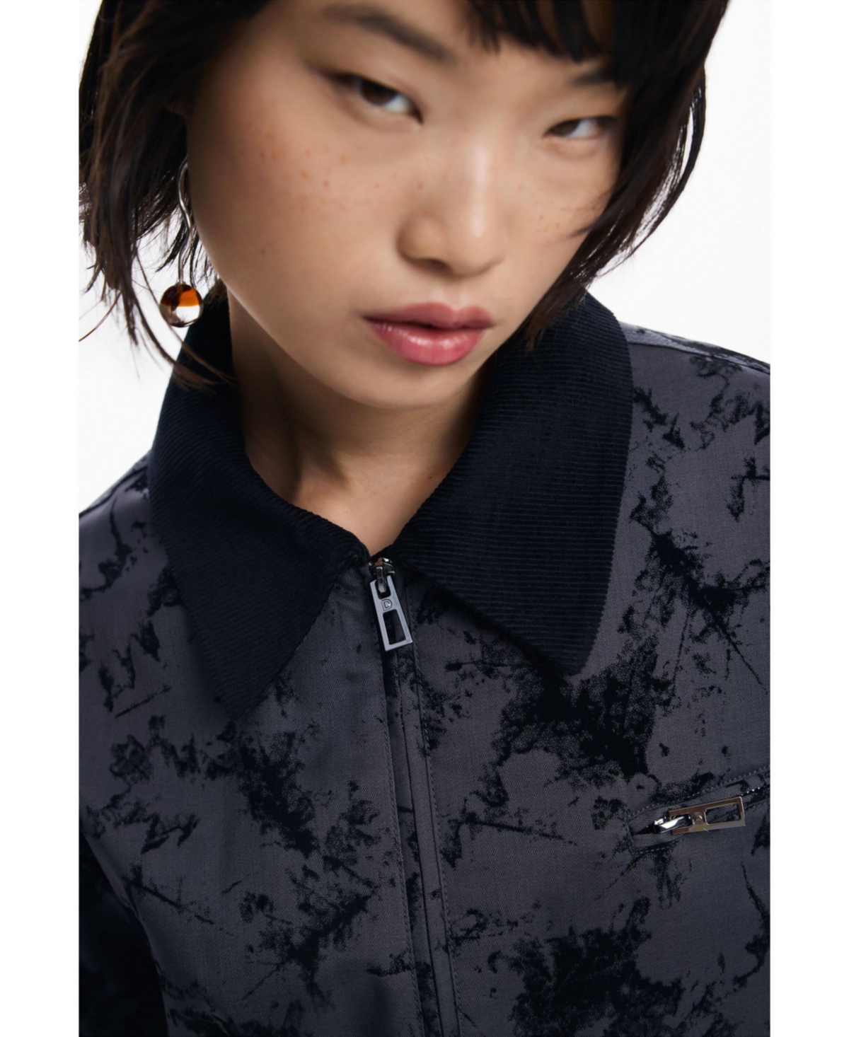 Desigual Women's Short jacket with embroidery