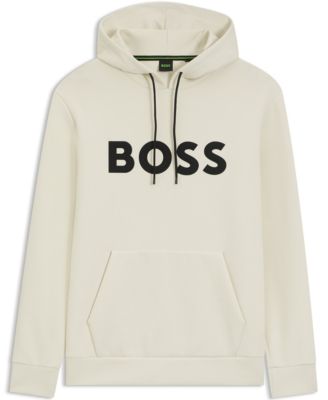 Men's Cotton-Blend Logo Hoodie