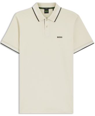 Men's Branded Slim-Fit Polo Shirt