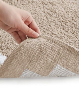 Evan Tufted Cotton Bath Rug, 20" x 30"