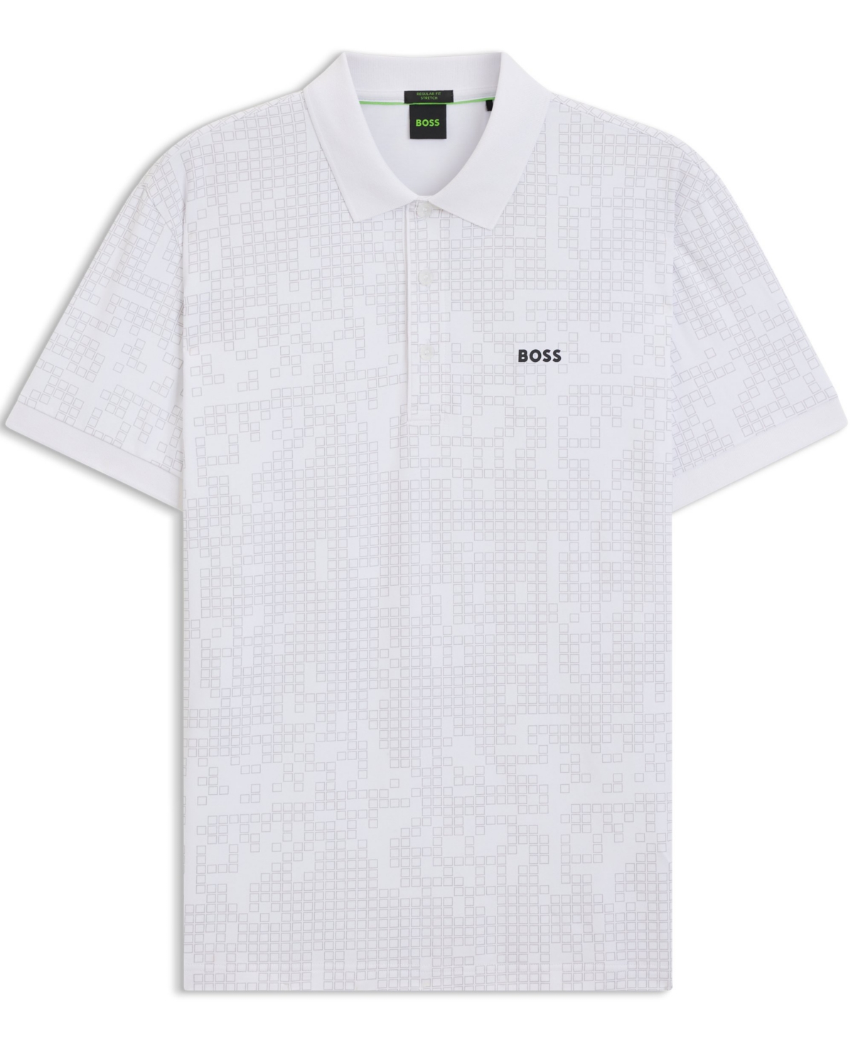 Boss by Hugo Men's Stretch-Cotton Polo Shirt