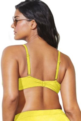 Women's Mentor Tie Front Bikini Top