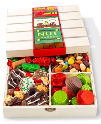 Bonnie & Pop - Christmas Mixed Sweets Gift Crate, 4 Sections