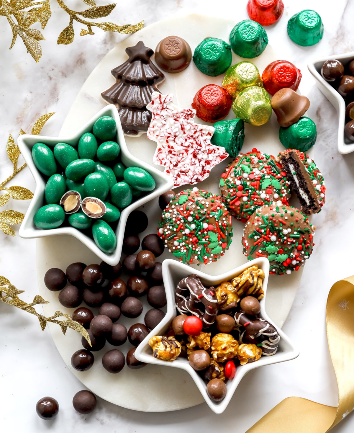 Bonnie & Pop Christmas Sweets Gift Tower, 3 Boxes