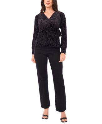 Women's V-Neck Wrap Top