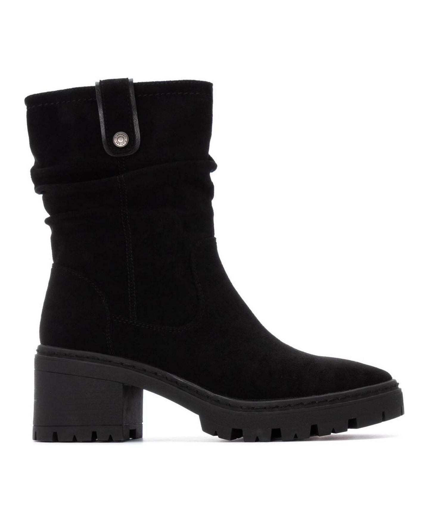 Женские ботинки XTI Suede Ankle Booties Refresh Collection, цвет: Чёрный — фото 2