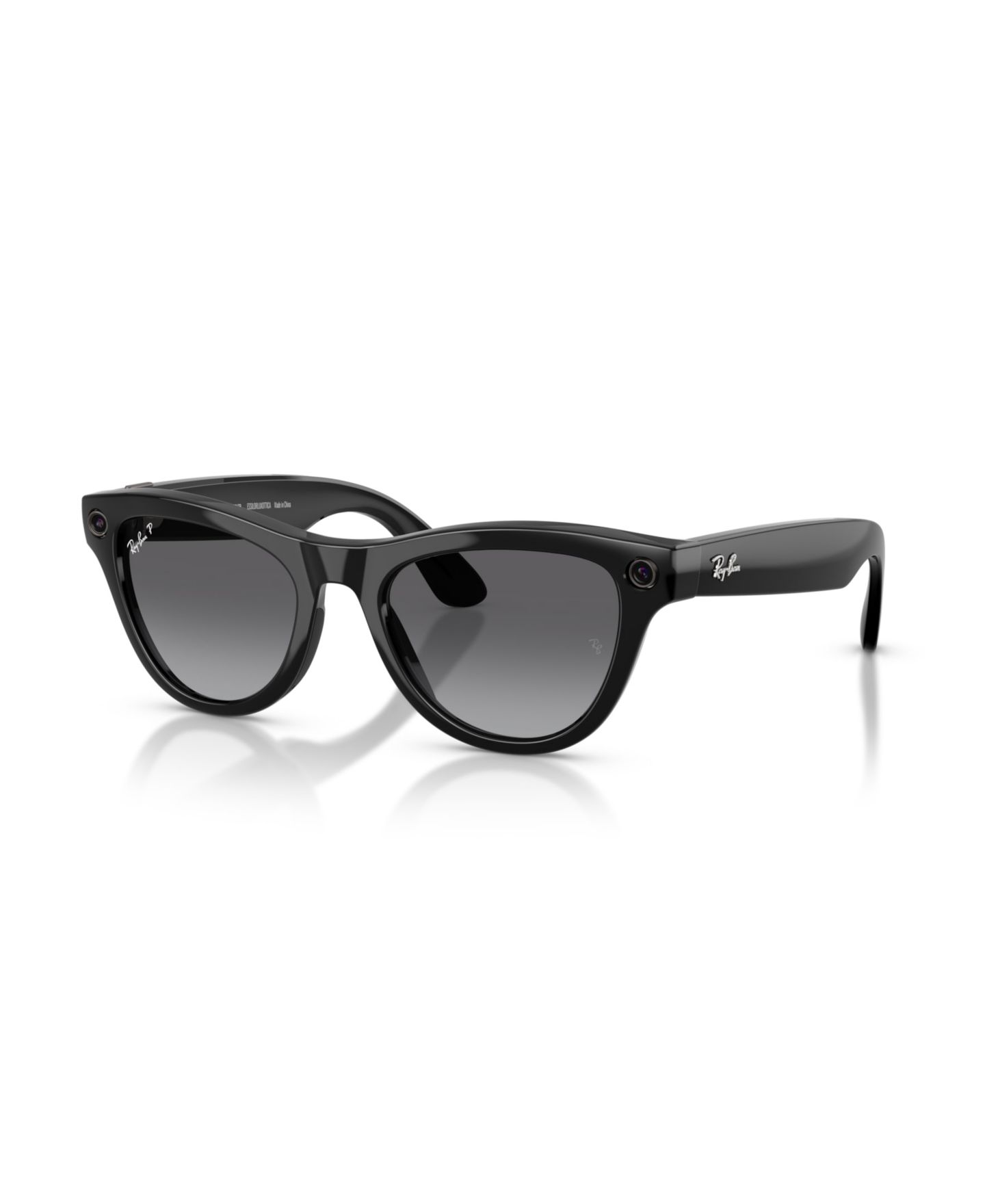 Очки Ray-Ban Meta Gen 2 Ray-Ban Unisex Polarized AI Glasses, Meta Skyler RW4014 - GEN 2, цвет: Чёрный — фото 1