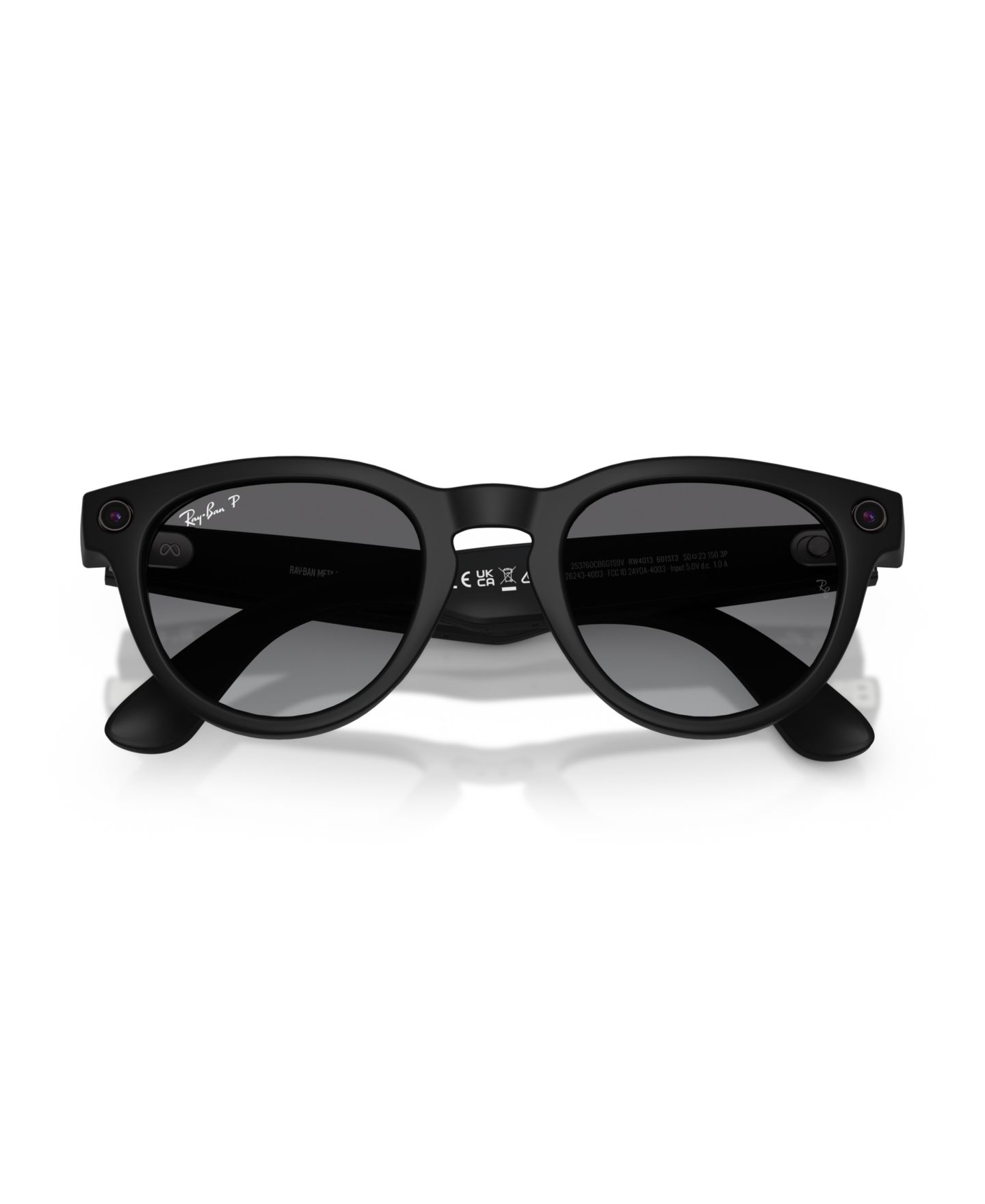 Очки Ray-Ban Meta Gen 2 Ray-Ban Unisex Polarized AI Glasses, Meta Headliner RW4013 - GEN 2, цвет: Чёрный — фото 5