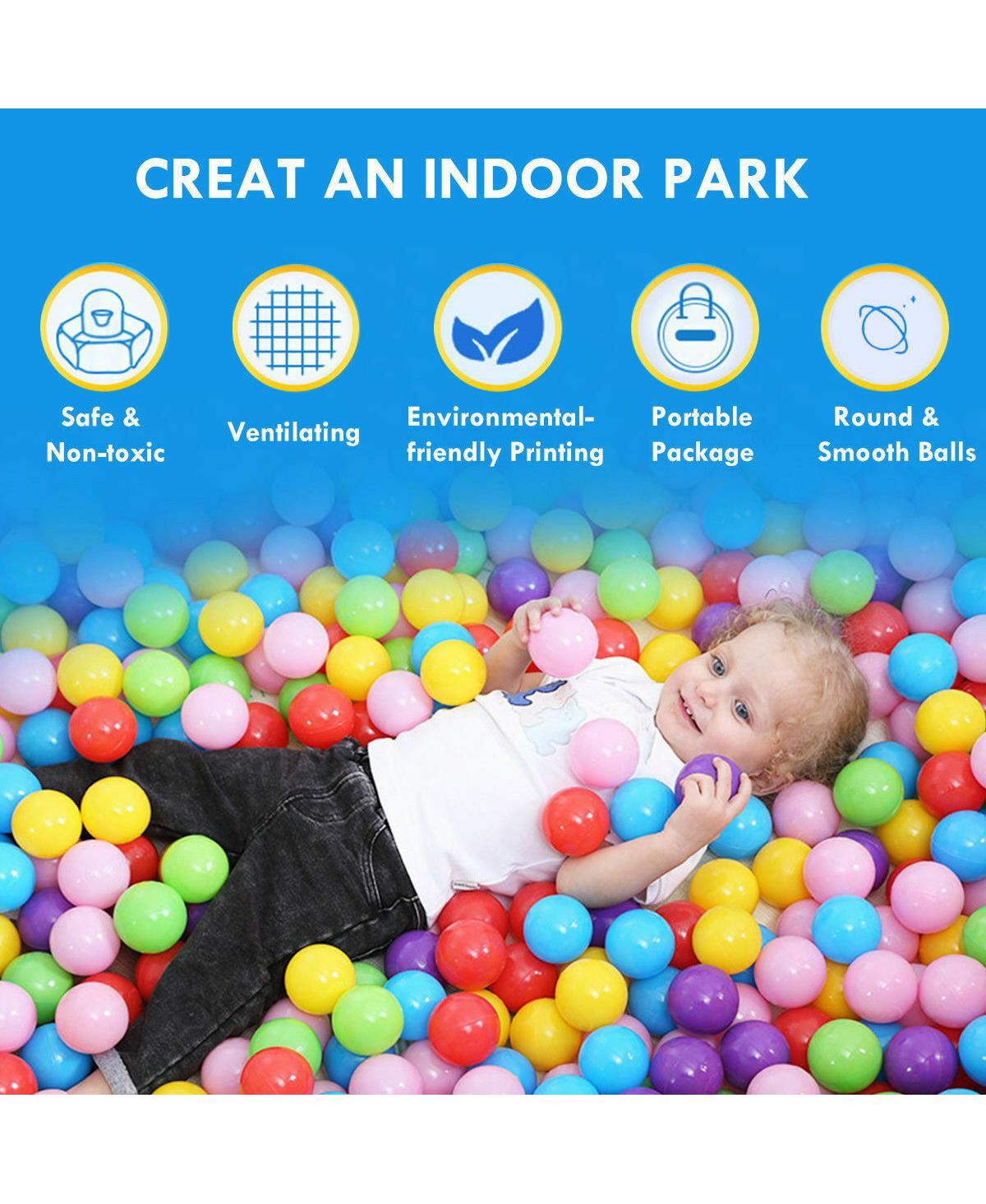 Kids Tent House with Ball Pit and Carry Bag